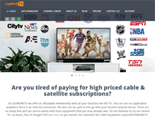 Tablet Screenshot of legworktv.com